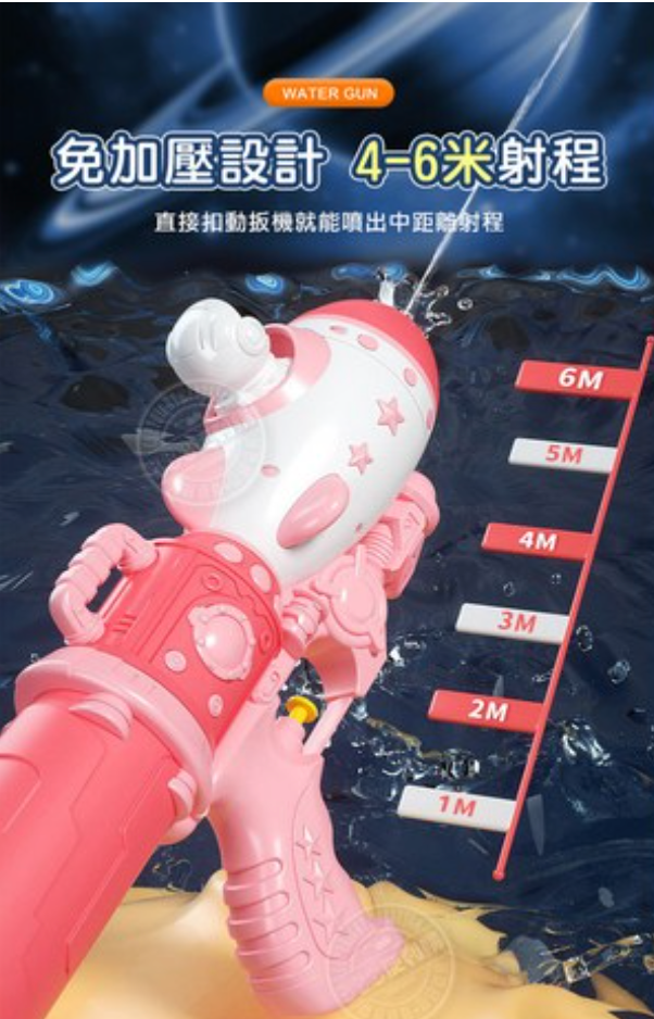🚀 Rocket Blaster Water Gun Toy 💦
