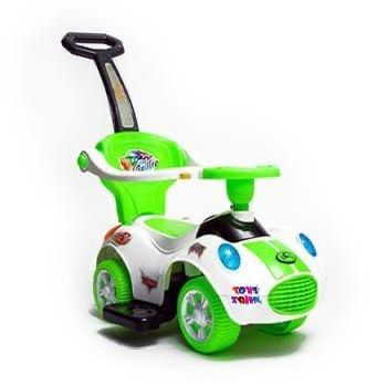 Kids Push Ride-On Car with Parent Handle – Foot to Floor Baby Push Car