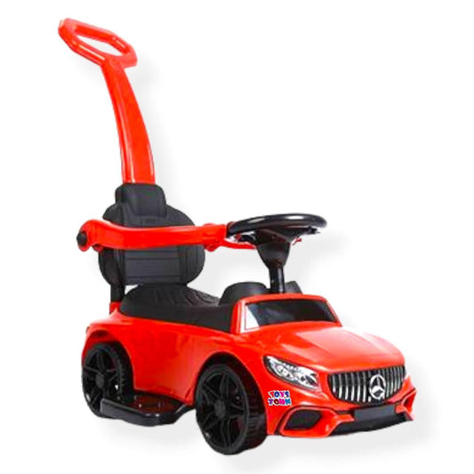 Kids Push Ride-On Car with Parent Handle – Foot to Floor Baby Push Car
