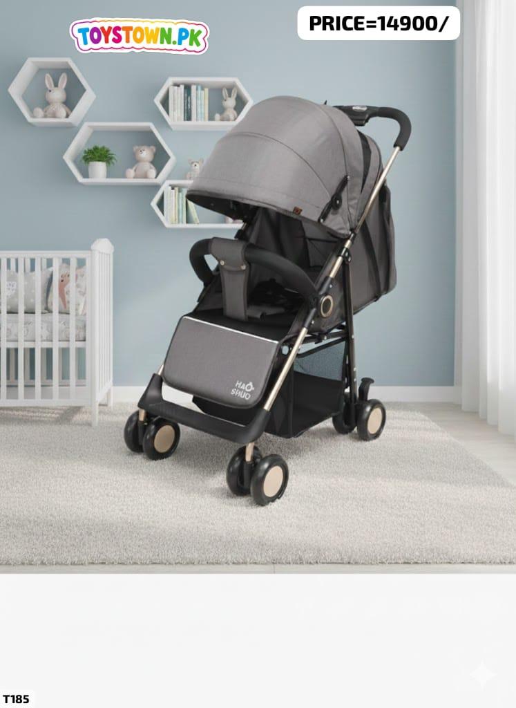 Twin Baby Stroller – Double Seat Foldable Kids Pram for Twins