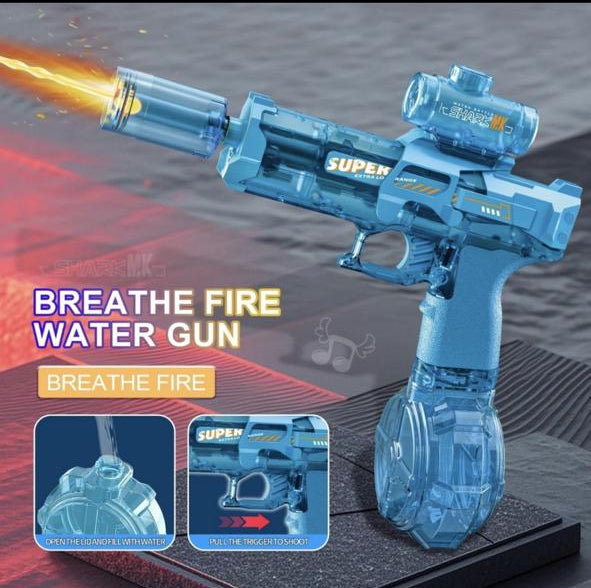 ⚡ Electric Water Gun – Automatic Rechargeable Water Blaster